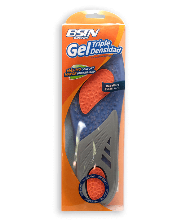 Plantilla de Gel Triple Densidad