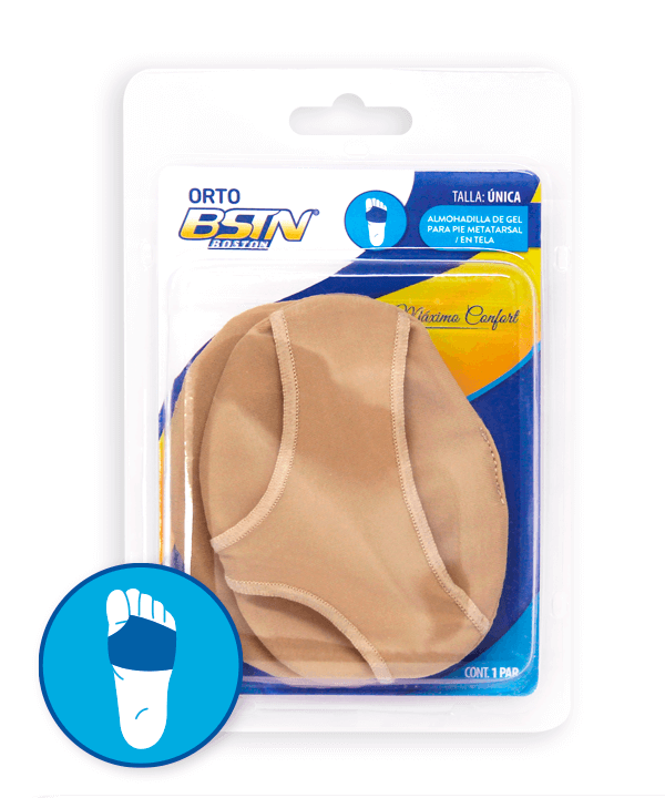 Almohadilla de Gel para Pie Metatarsal/ En Tela